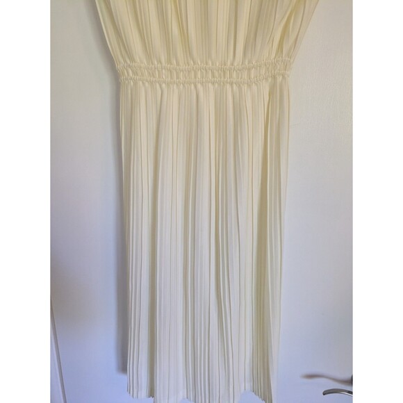 NEUSTETERS WHITE Mini DRESS Vintage EMPIRE WAIST XS - Picture 4 of 7